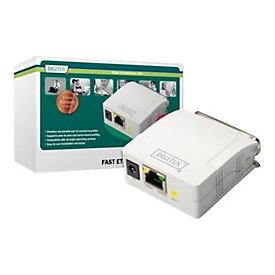 ASSMANN DN-13001-1 - Druckserver - parallel - 10/100 Ethernet