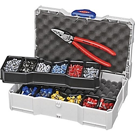 Assortiment d'embouts 1191 pièces, 0,50-16,00 mm² Pince à embouts