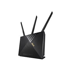 ASUS 4G-AX56 - Wireless Router - WWAN - 802.11a/b/g/n/ac/ax - Desktop