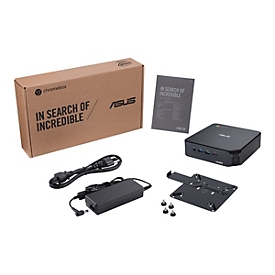 ASUS Chromebox 4 G3006UN - Mini-PC - 1 x Core i3 10110U / 2.1 GHz - RAM 8 GB - SSD 128 GB - UHD Graphics
