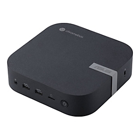 ASUS Chromebox 5 S3006UN - Mini-PC - 1 x Core i3 1220P - RAM 8 GB - SSD 128 GB - NVMe - UHD Graphics - 1GbE, 2.5GbE, Bluetooth 5.2, Wi-Fi 6E - WLAN: Bluetooth 5.2, 802.11a/b/g/n/ac/ax (Wi-Fi 6E)