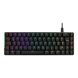 ASUS ROG Falchion Ace - Tastatur - 65% - compact - mit Touchpanel - backlit