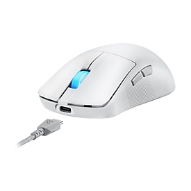 ASUS ROG Harpe Ace Mini - Maus - ergonomisch - rechts- und linkshändig - optisch - 5 Tasten