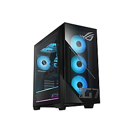 ASUS ROG - Komplettsystem - Core Ultra 7 - RAM: 64 GB DDR5, SDRAM - HDD: 2.000 GB - NVIDIA GeForce RTX 5000