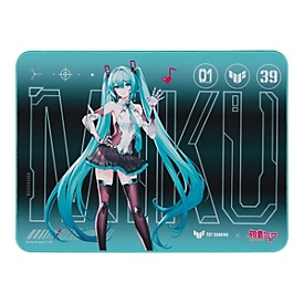 ASUS TUF Gaming P1 Hatsune Miku Edition - Mauspad - Blaugrün