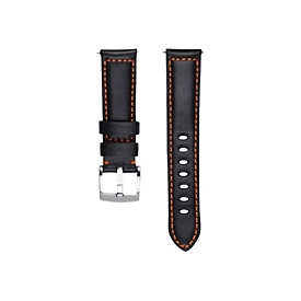 ASUS - Uhrarmband für Smartwatch - Schwarz mit orangefarbener Stickerei - für VivoWatch 5