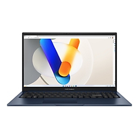 ASUS VivoBook 15 X1504VA-BQ1385W - 180°-Scharnierdesign - Intel Core i7 1355U / 1.7 GHz - Win 11 Home - Intel Iris Xe Grafikkarte - 16 GB RAM