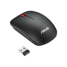 ASUS WT300 RF MOUSE/BK-RD - Ambidextre - Optique - RF sans fil - 1600 DPI - Noir - Rouge