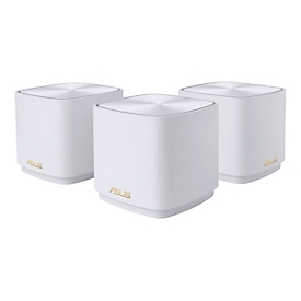 ASUS ZenWiFi XD4 Plus AX1800 3 Pack White - Blanc - Interne - Routeur maillé - Énergie - 445,93 m² - Bi-bande (2,4 GHz / 5 GHz)