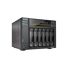 ASUSTOR Lockerstor 6 Gen3 - NAS-Server - 6 Schächte - SATA 6Gb/s / PCIe 4.0 x4 (NVMe) - RAID JBOD, 0, 1, 5, 6, 10 - RAM 16 GB