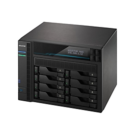 ASUSTOR Lockerstor 8 AS6508T - NAS-Server - 8 Schächte - SATA 6Gb/s - RAID RAID 0, 1, 5, 6, 10, JBOD - RAM 8 GB