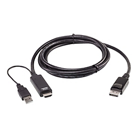 ATEN 2L-7D02HDP - Adapterkabel - HDMI männlich zu USB (nur Strom)