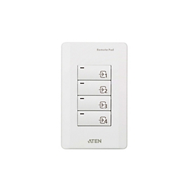 ATEN 4-Key Contact Closure Remote Pad - Fernbedienung - 4 Tasten