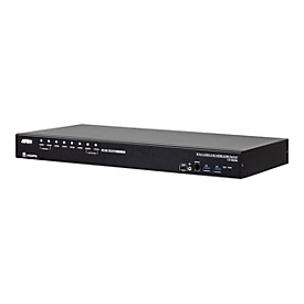 ATEN CS18208 - KVM-/Audio-/USB-Switch - 8 x KVM/Audio/USB - 1 lokaler Benutzer - an Rack montierbar - DC Power
