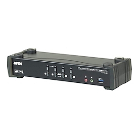 ATEN CS1924M KVMP Switch - KVM-/Audio-/USB-Switch - 4 x KVM/Audio/USB - 1 lokaler Benutzer - Desktop