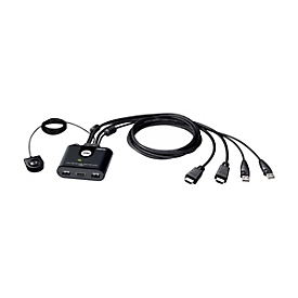 ATEN CS22HF - KVM-/USB-Switch - 2 x KVM / USB