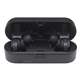 Audio-Technica ATH CKR7TW - True Wireless-Kopfhörer mit Mikrofon - im Ohr - Bluetooth - Schwarz