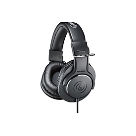 Audio-Technica ATH M20X - M Series - Kopfhörer - ohrumschließend - kabelgebunden - 3,5 mm Stecker