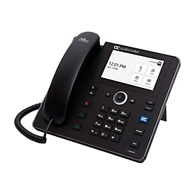 AudioCodes C455HD - Téléphone IP - Noir - Combiné filaire - Android - Info SIP - 8 lignes