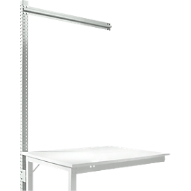 Aufbauportal, Ansatzisch SPEZIAL Arbeitstisch-/Werkbanksystem UNIVERSAL/PROFI, 1250 mm, lichtgrau