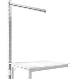 Aufbauportal f. Ansatztisch STANDARD Arbeitstisch-/Werkbanksystem UNIVERSAL/PROFI, 1250 mm, lichtgrau