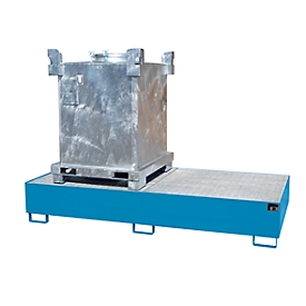 Auffangwanne AW 1000-2, blau RAL 5012