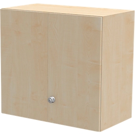 Aufsatzschrank TETRIS WALL, 2 Ordnerhöhen, Türanschlag rechts, B 800 x T 440 x H 740 mm,