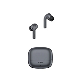 Aukey EP-B1 - True Wireless-Kopfhörer mit Mikrofon - im Ohr - Bluetooth - aktive Rauschunterdrückung - Grau