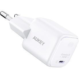 AUKEY Mini 30W USB-C PD Charger White - Charger