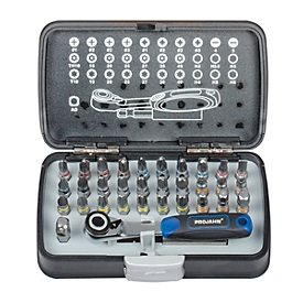 Automatic drill PROJAHN, type N, extra short, cylindrical, HSS, ground, 4-pack of 10 pieces each