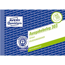 Avery Zweckform Ausgabebelege Nr. 303
