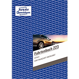 Avery Zweckform Carnet de route n° 223
