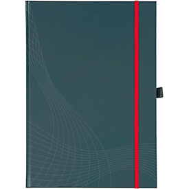 AVERY Zweckform Notizbuch Notizio7029, Hardcover, DIN A4, kariert