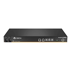 Avocent ACS 8000 Serial Console ACS8048MDAC - Konsolenserver - 48 Anschlüsse - 1GbE, RS-232, RS-422, RS-485 - Analogsteckplätze: 1 - 1U