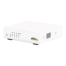 Axis D8004 - Switch - unmanaged - 4 x 10/100 (PoE+) + 1 x 10/100 - Desktop - PoE+ (60 W)