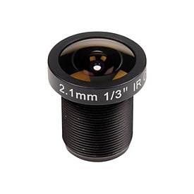 AXIS M12 Megapixel - CCTV-Objektiv - 2.1 mm - f/2.2 (Packung mit 10) - für AXIS P3904-R M12, P3905-R, P3905-R M12, P3915-R M12