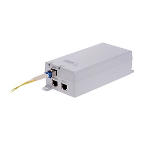AXIS T8154 Midspan - Power Injector (intern) - Wechselstrom 100-240 V - 60 Watt - Indien, Europa - für AXIS C1410, P1385-E, W400