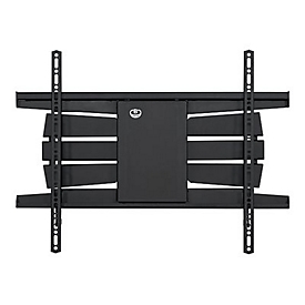 B-TECH BT8228 - Befestigungskit (Doppelauslegerarm, Wandmontage) - robust - für Flachbildschirm - Schwarz - Bildschirmgröße: 165-305 cm (65"-120")