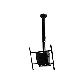 B-TECH BT8426 - Befestigungskit (Deckenmontage) - ausziehbar - für LCD-Display - Schwarz - Bildschirmgröße: 38.1-106.7 cm (15"-42")