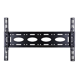 B-TECH BT8442 - Befestigungskit (Wandplatte, 2 Schnittstellenarme) - schmal - für LCD-Display - Schwarz - Bildschirmgröße: up to 203 cm (bis zu 80")