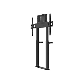 B-TECH BT8559 - Aufstellung - motorisiert - für LCD-Display - verriegelbar - Schwarz - Bildschirmgröße: 140-254 cm (55"-100")