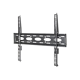 B-TECH BT9903 - Montagekomponente (Wandmontage) - schmal - für Flachbildschirm - extra stark - Schwarz
