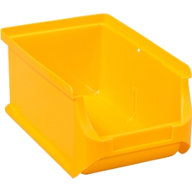Bac à bec Base 2 - polypropylène - L 102 x P 160 x H 75 mm - 0,8 l  - jaune - 10 pièces - notre marque Schaefer Shop Pure