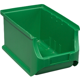 Bac à bec Base 3 - polypropylène - L 150 x P 235 x H 125 mm - 2,9 l  - vert - 10 pièces - notre marque Schaefer Shop Pure