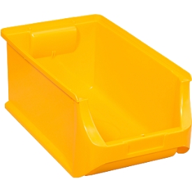 Bac à bec Base 4 - polypropylène - L 205 x P 335 x H 150 mm - 7,6 l  - jaune - 12 pièces - notre marque Schaefer Shop Pure