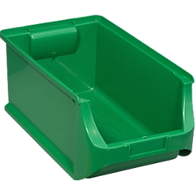 Bac à bec Base 4 - polypropylène - L 205 x P 335 x H 150 mm - 7,6 l  - vert- 12 pièces - notre marque Schaefer Shop Pures