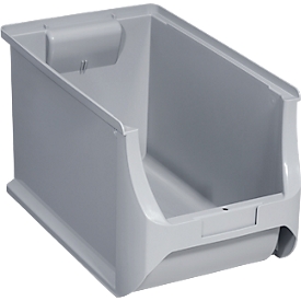 Bac à bec Base 4H - polypropylène - L 205 x P 335 x H 200 mm - 9,8 l - gris - 8 pièces - notre marque Schaefer Shop Pure