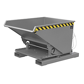 Bac à copeaux pour chariot élévateur, type S3S 600, gris RAL 7005