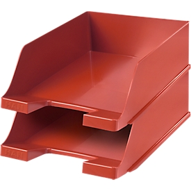 Bac à courrier XXL HAN, rouge, 2 pièces