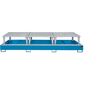 Bac de récupération AWA 1000-3, bleu RAL 5012